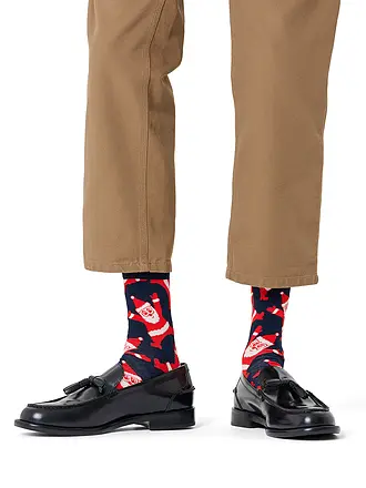 HAPPY SOCKS | Damen Socken SANTA 36-40 navy | 